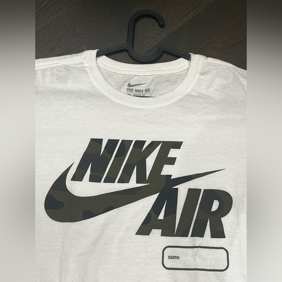 White Graphic Nike Tee - Picture 2 of 2